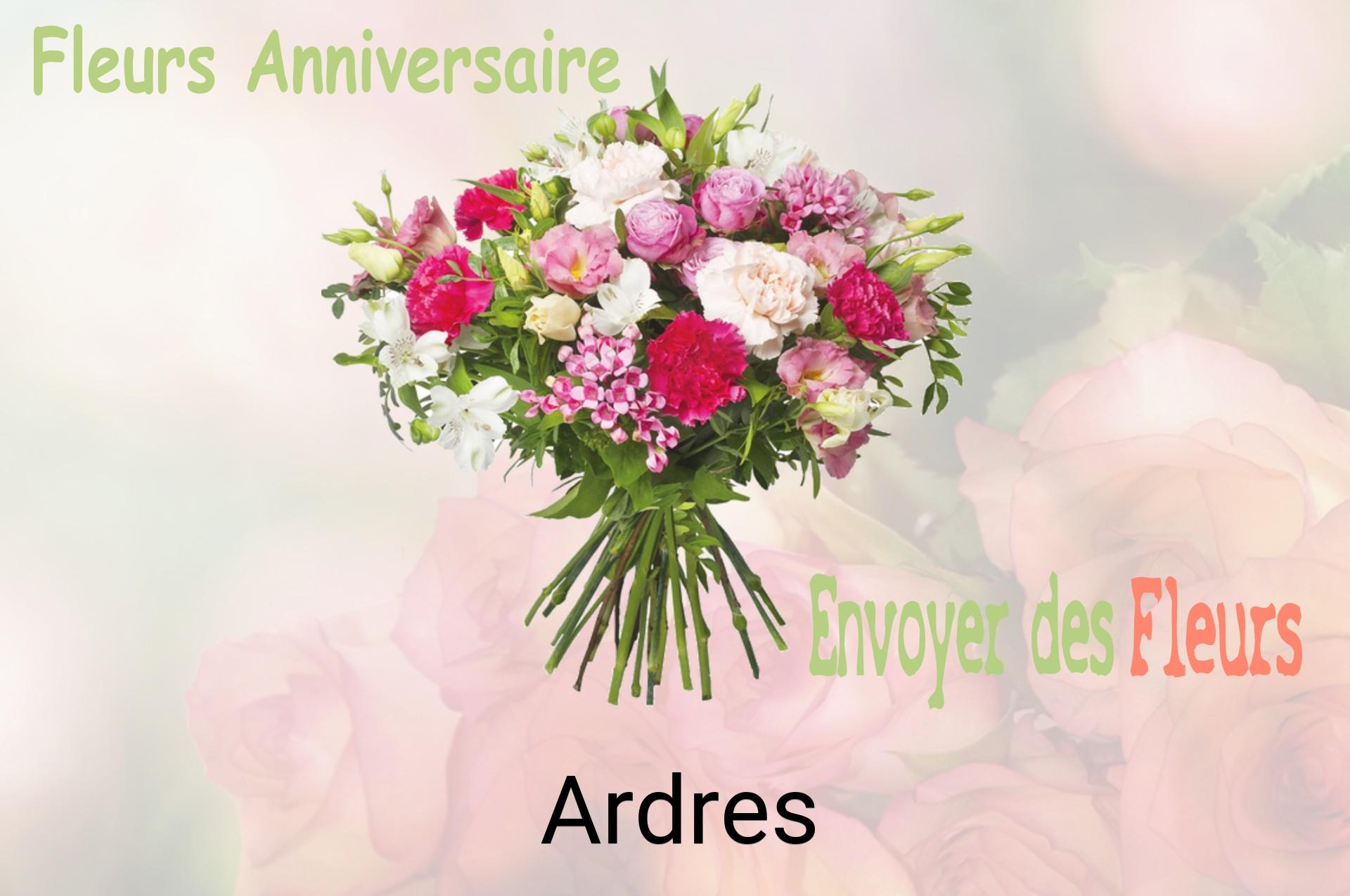 Bouquet de fleurs d’anniversaire livré à Ardres